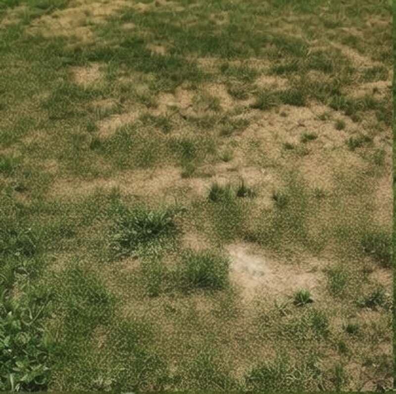 Spring Recovery - Before lawn care