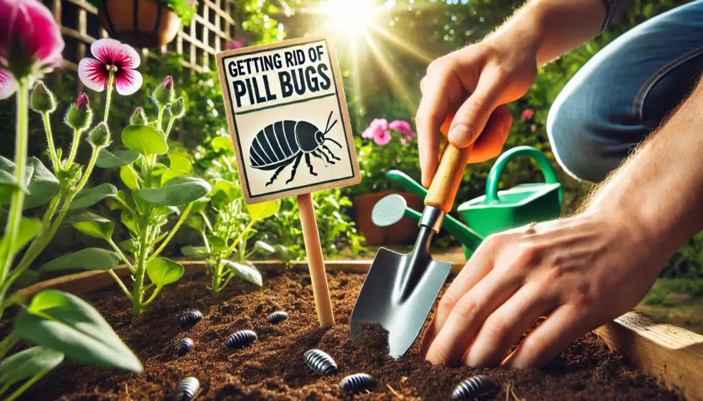 getting rid of pill bugs