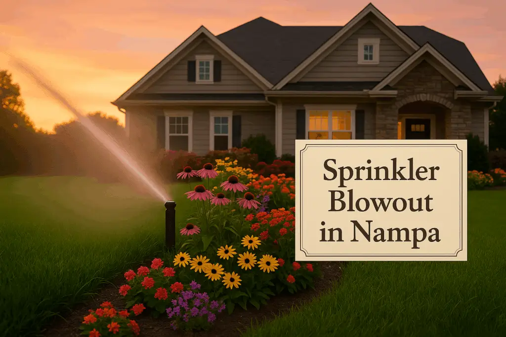 premium sprinkler blowout in nampa