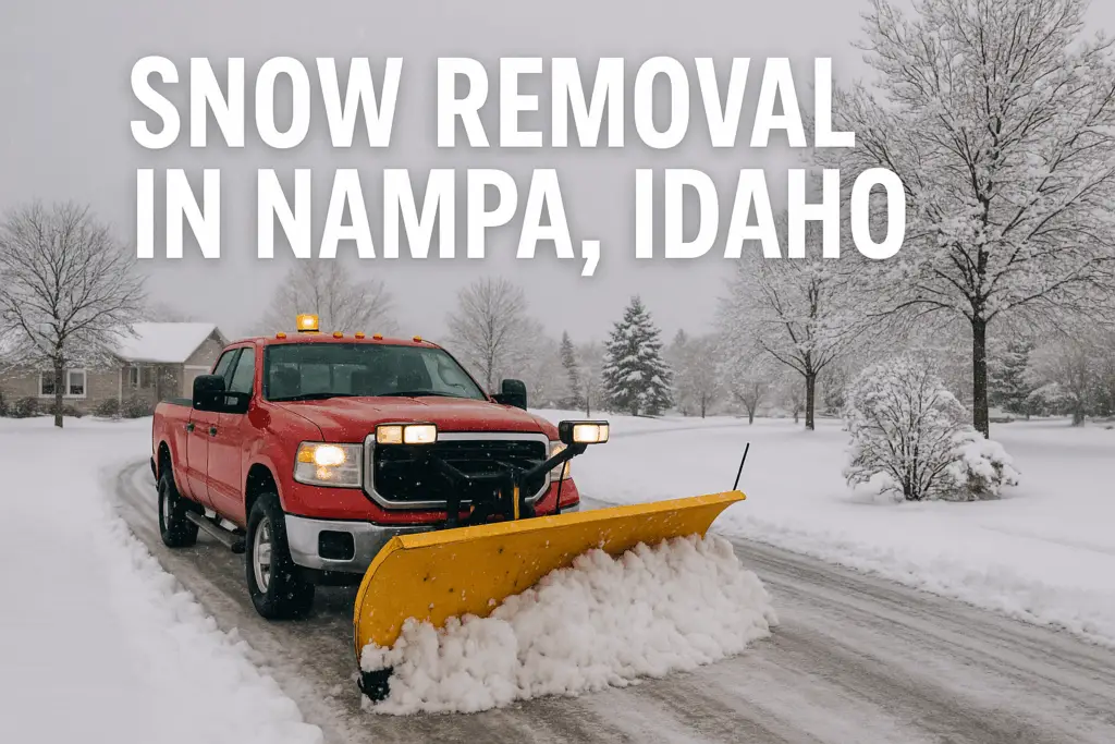 snow removal in Nampa, Idaho