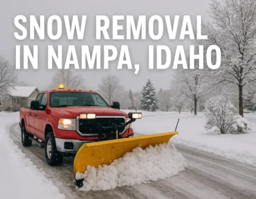 snow removal in Nampa, Idaho