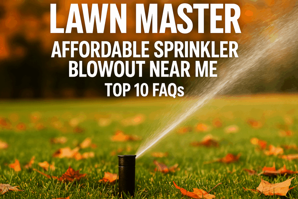affordable sprinkler blowout near me