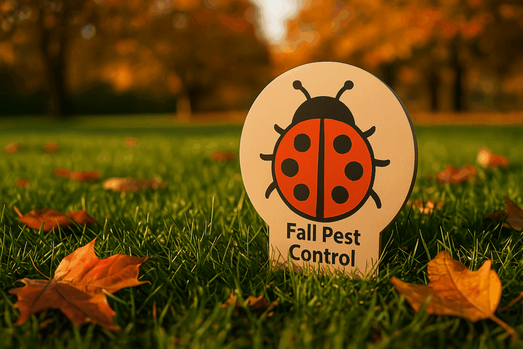 Fall pest control for lawns